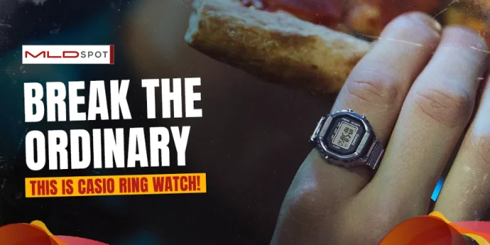 Anniv ke-50, Casio Rilis Ring Watch atau Jam Tangan Cincin!